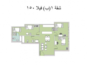 1B V150B Chalet 3bedrooms basement green beach